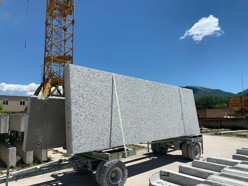 Istituto Giordano – fase di lavorazione in cantiere