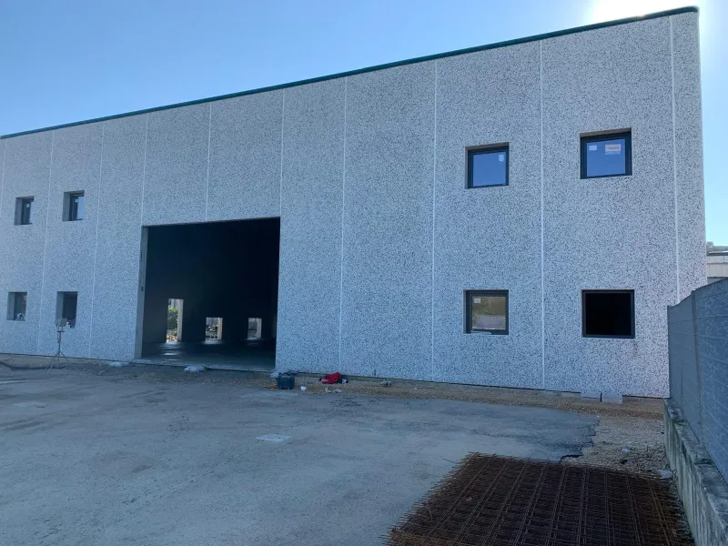 Istituto Giordano – fase di lavorazione in cantiere